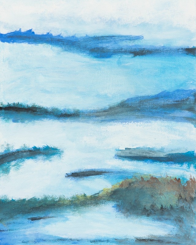 Peaceful I by artist M Murdock